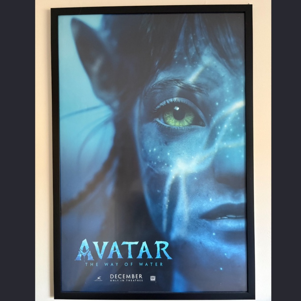 Avatar: The Way of Water Framed Movie Poster - Authentic AMC Theaters Poster